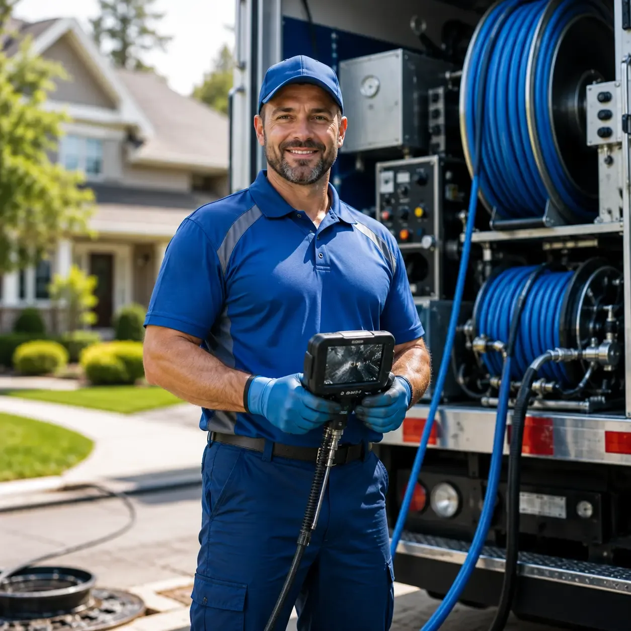 Local outdoor drain cleaning specialists in Arcola, IL